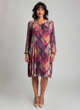 Rochie scurtă violet ZABAIONE femeie