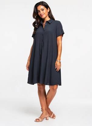Rochie scurtă albastru OPUS femeie