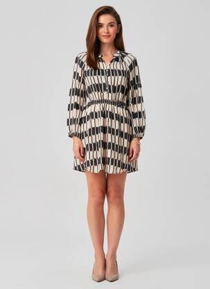 Rochie scurtă negru MANGO femeie