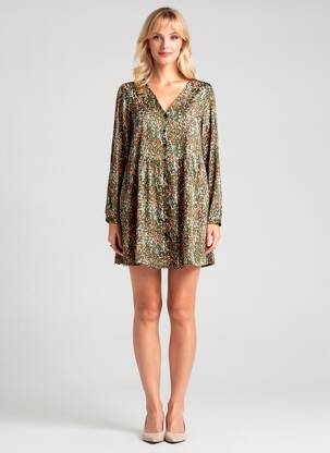 Rochie scurtă verde ONLY femeie