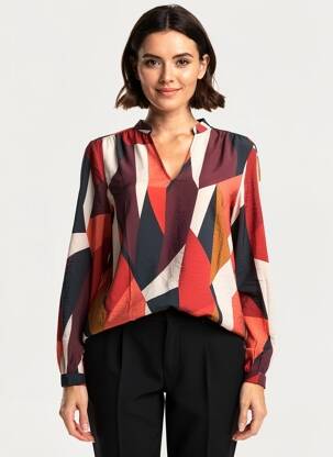 Cămașă maro VERO MODA femeie