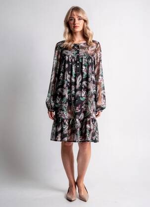 Rochie midi negru ONLY femeie