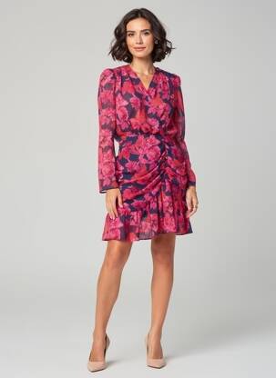 Rochie scurtă roz MORGAN femeie