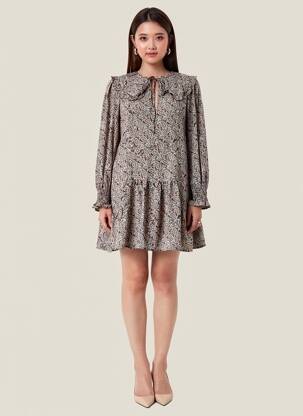 Rochie scurtă albastru MANGO femeie