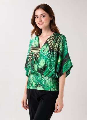 Cămașă verde ASTRID BLACK LABEL femeie