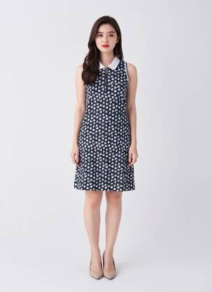 Rochie scurtă albastru DELAHAYE femeie