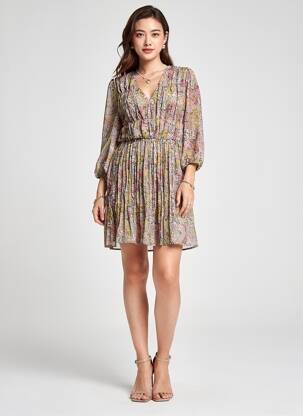 Rochie scurtă verde MANGO femeie