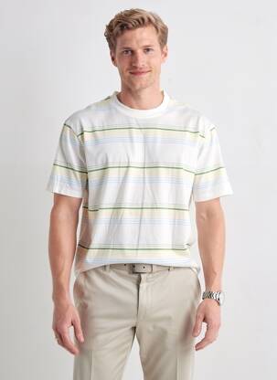Tricou verde MANGO bărbat