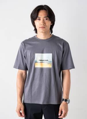 Tricou gri JACK & JONES bărbat