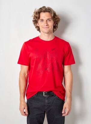 Tricou roșu GARCIA bărbat