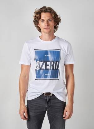 Tricou alb JACK & JONES bărbat