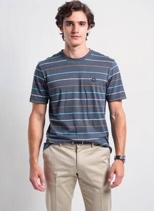 Tricou albastru NO EXCESS bărbat