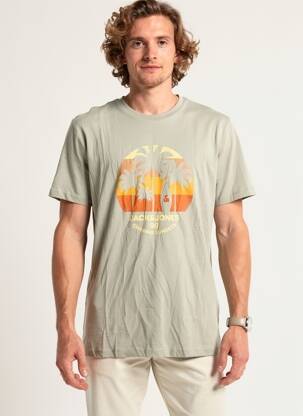 Tricou bej JACK & JONES bărbat