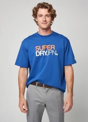 Tricou albastru SUPERDRY bărbat