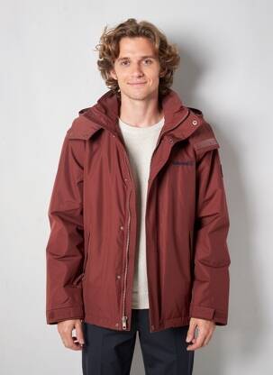 Parka mâneci lungi cu glugă roșu TIMBERLAND bărbat