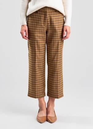 Pantalon 7/8 talie înaltă talie înaltă portocalie AGATHE & LOUISE femeie