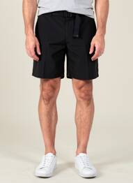 Șort țesătură poplin mărime normală negru TOMMY HILFIGER bărbat