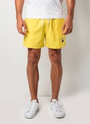 Șort croială dreaptă mărime normală galben LE COQ SPORTIF bărbat