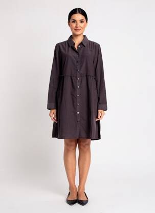 Rochie scurtă mâneci lungi mâneci lungi gri STREET ONE femeie