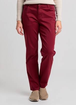 Pantalon slim elasticitate roșu IMPAQT femeie