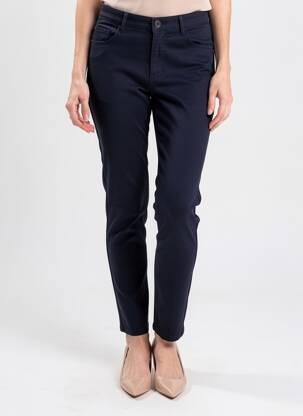 Pantalon slim elasticitate albastru IMPAQT femeie