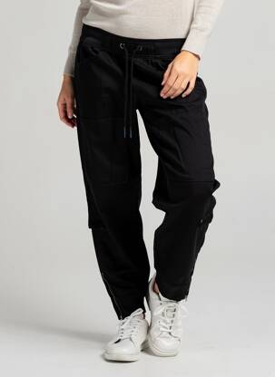 Pantalon cargo buzunare negru FREEMAN T.PORTER femeie