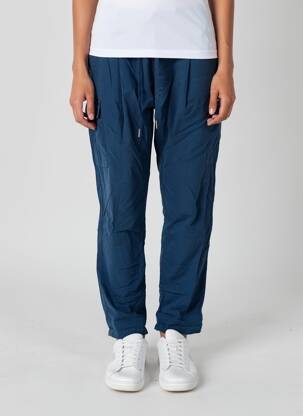 Pantalon cargo strânsă pe partea de jos mărime normală albastru PEPE JEANS femeie
