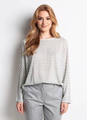 Tricou mâneci lungi mâneci lungi alb PAKO LITTO femeie