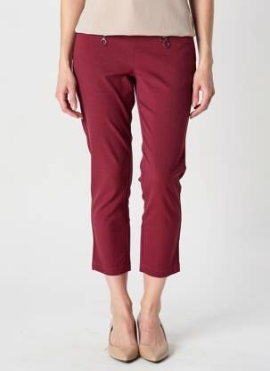 Pantalon 7/8 talie înaltă talie înaltă roșu GUESS femeie