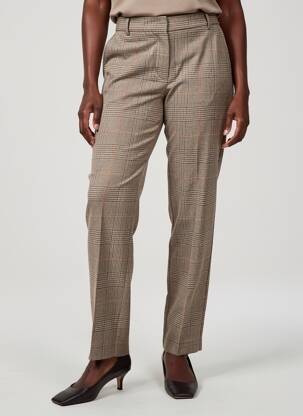 Pantalon chino mărime normală mărime normală maro GARDEUR femeie