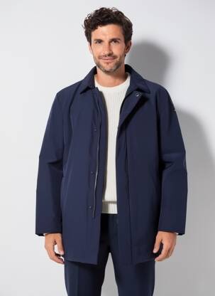 Parka mâneci lungi fără glugă albastru SUNS BOARDS bărbat