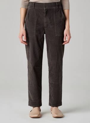 Pantalon drept elasticitate mărime normală gri REIKO femeie
