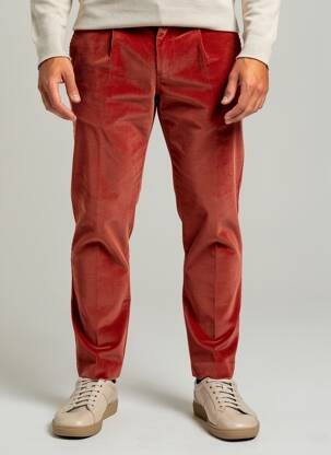 Pantalon chino elasticitate mărime normală portocalie HUGO BOSS bărbat