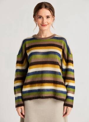 Pulover croială dreaptă mâneci lungi verde PHISIQUE DU ROLE femeie