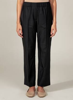 Pantalon 7/8 talie înaltă talie înaltă negru WEEKEND MAXMARA femeie