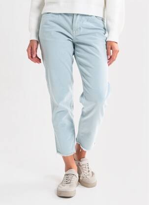 Pantalon 7/8 elasticitate mărime normală albastru DENIM STUDIO femeie