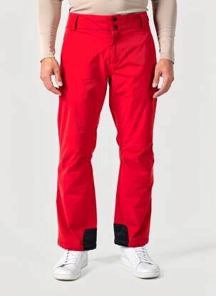 Pantalon drept sport schi mărime normală roșu VUARNET bărbat