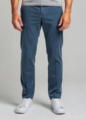 Pantalon chino elasticitate mărime normală albastru MASON'S bărbat