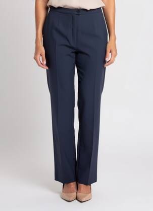 Pantalon slim talie elastică mărime normală albastru ARMOR LUX femeie