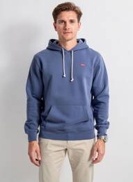 Hanorac cu glugă broderie mâneci lungi albastru LEVI'S bărbat