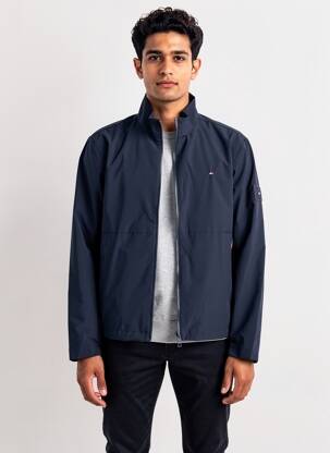 Jachete casual croială dreaptă albastru TOMMY HILFIGER bărbat