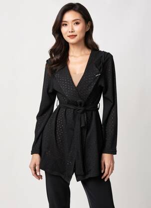 Vestă cu mâneci lungi elasticitate negru ROMEO POUR JULIETTE femeie