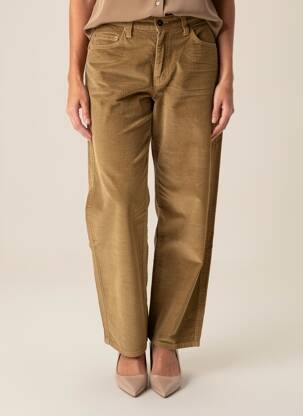 Pantalon drept elasticitate mărime normală maro JOST femeie