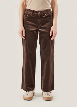 Pantalon drept elasticitate mărime normală maro JOST femeie