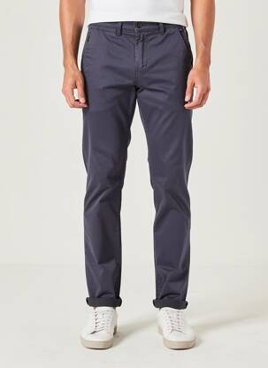 Pantalon chino buzunare albastru LE TEMPS DES CERISES bărbat