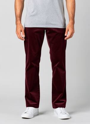 Pantalon chino elasticitate mărime normală roșu BUGATTI bărbat