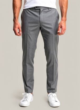 Pantalon slim elasticitate mărime normală gri HUGO BOSS bărbat