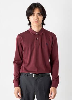 Polo mâneci lungi mâneci lungi violet U.S. POLO ASSN bărbat