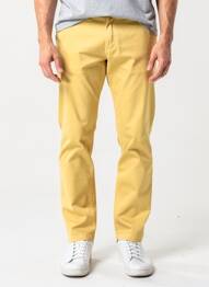Pantalon chino elasticitate mărime normală galben IMPAQT bărbat