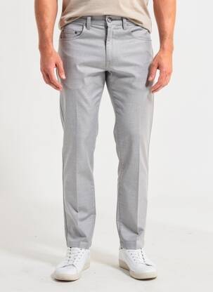 Pantalon chino elasticitate mărime normală gri IMPAQT bărbat